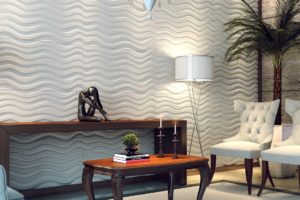 Revestimento 3D é tendência de decoração