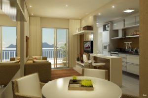 A tendência dos apartamentos pequenos